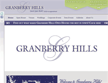 Tablet Screenshot of granberryhills.com